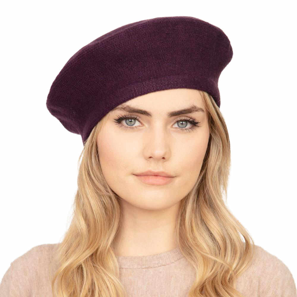 Stretchy Knit Beret