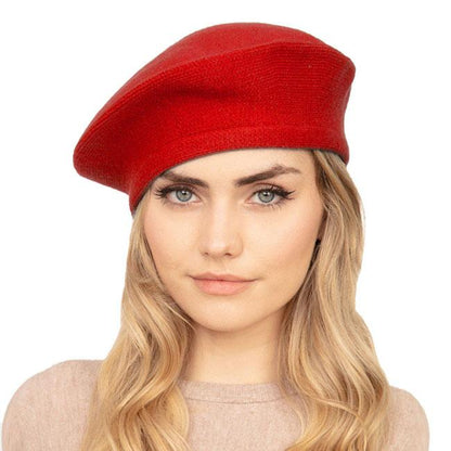Stretchy Knit Beret