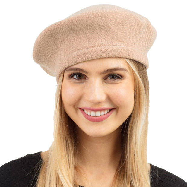 Stretchy Knit Beret