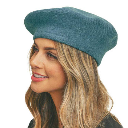 Stretchy Knit Beret