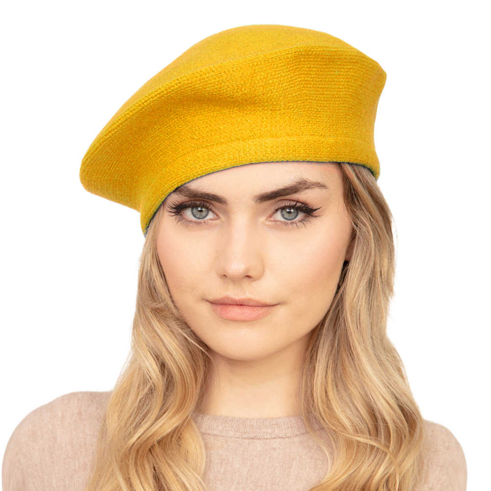Stretchy Knit Beret