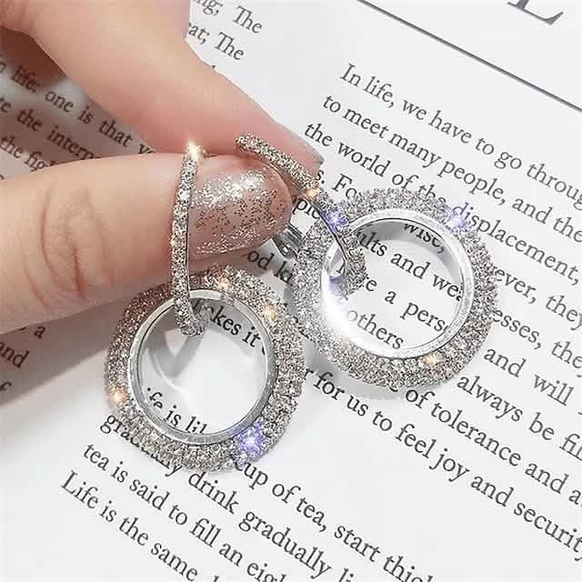 Women's Cubic Zirconia Crystal Earrings